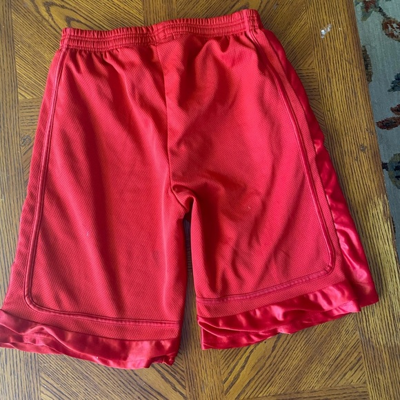 Red and Blue Athletic Shorts - Picture 8 of 10